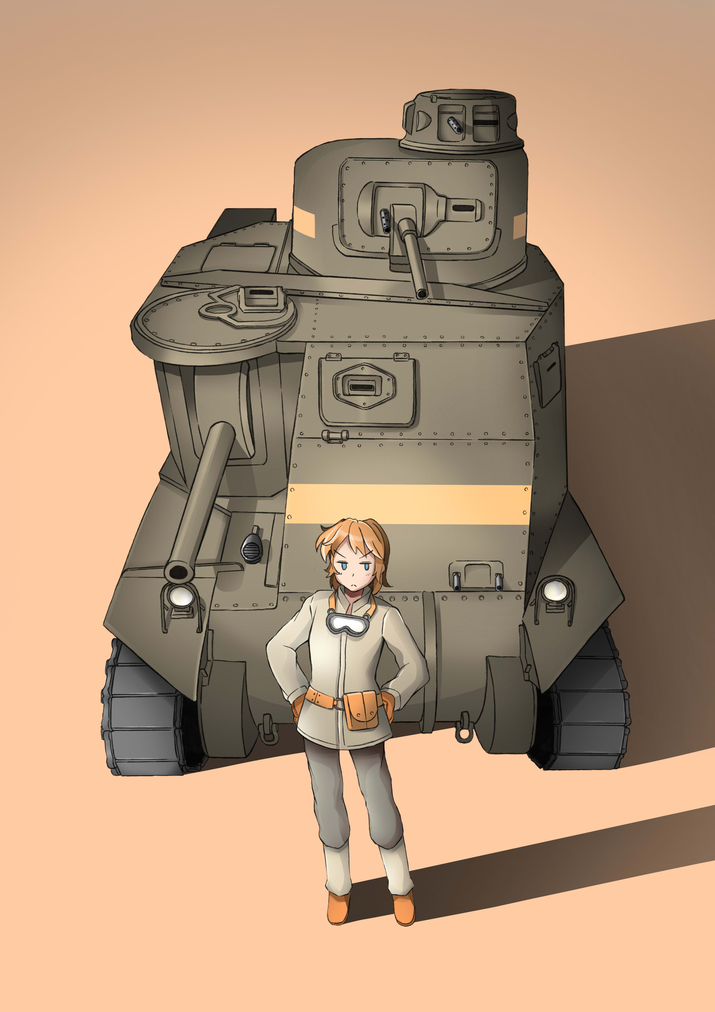 Girlsundpanzer Tank GIF - Girlsundpanzer Tank Anime - Discover & Share GIFs