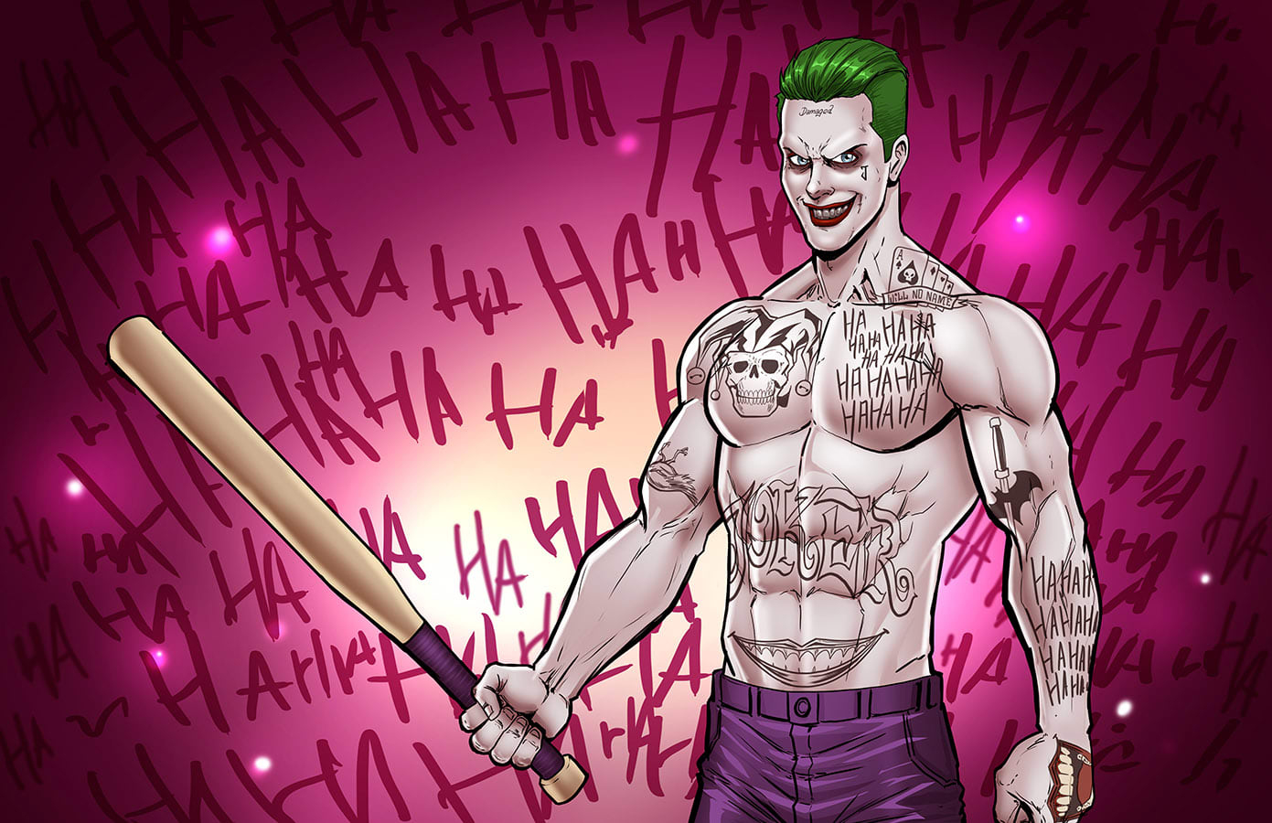 Draw You As Harley Quinn Or The Joker By Willnoname Fiverr