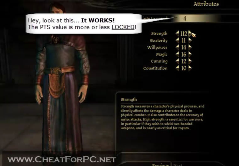 Show you exactly, in a step by step video, how i cheat all max attributes  in dragon age origins pc by Cheatforpc