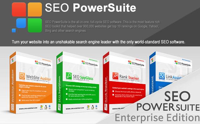 Link Assistant Rank Tracker Enterprise SEO Powersuite Enterprise