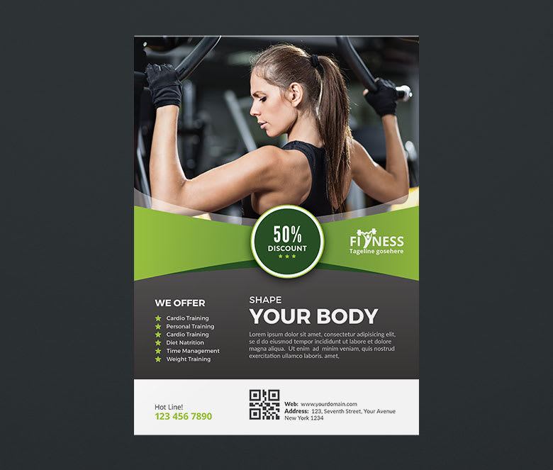 Make Fitness And Gym Flyer Designs By Classicdesignp