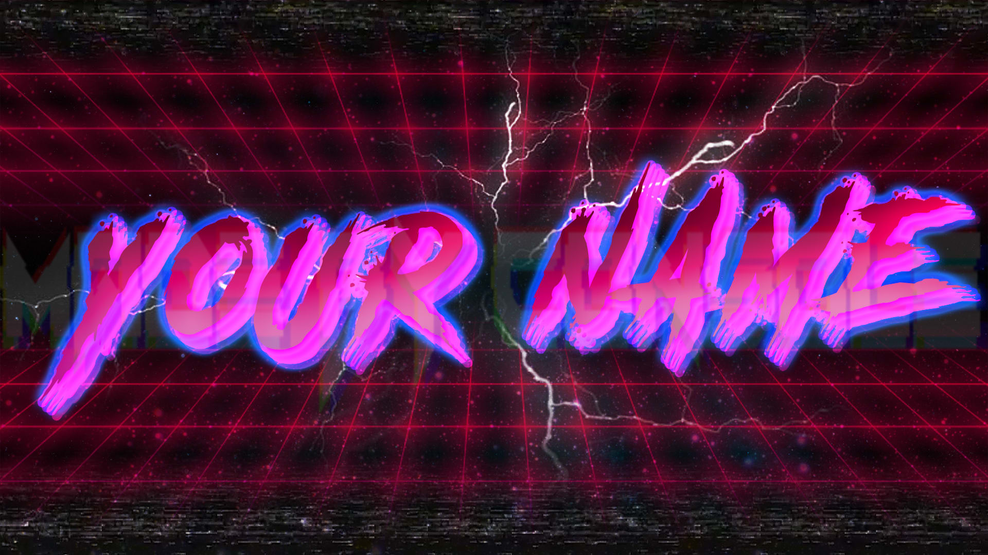 Design You A Vaporwave Style Banner By Consolecommand