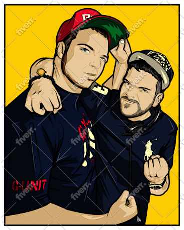 Turn photo into comic book art