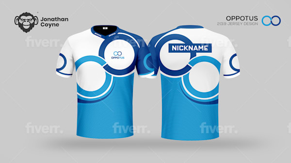 Design a esports jersey for your gaming organisation by Inkfrag