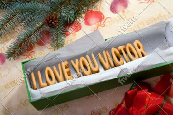 How to write names on cookies image