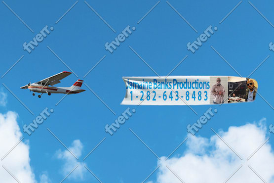 Create a plane banner with your message by Angelodread