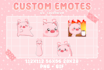 make cute animated emotes for twitch, discord, youtube
