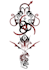 create a custom trash polka tattoo design