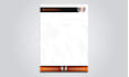 design creative letterhead with ms word document