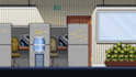 make professional pixel art on the background