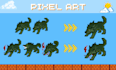 design pixel art characters and sprite sheet animation for your game