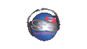 make a 3d rotating logo animation gif 360 spin perfect loop