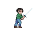 make pixel art characters and animation for your