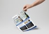 design stylish flyer, poster or magazine ad
