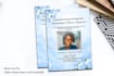 design a unique funeral card or obituary design within 24 hours