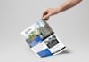 design stylish flyer, poster or magazine ad