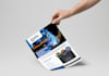 design stylish flyer, poster or magazine ad