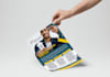 design stylish flyer, poster or magazine ad