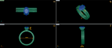model 3d cad jewelry design and rendering designer