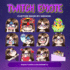 draw chibi twitch emotes, animated and sub badges for stream