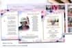 design a unique funeral card or obituary design within 24 hours