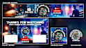 design a professional youtube banner for your channel