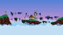 make professional pixel art on the background