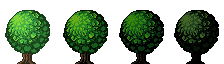 make professional pixel art on the background