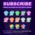 create custom sub badges or channel points for kick twitch