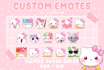 make cute animated emotes for twitch, discord, youtube