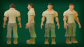 model, rig, and animate stylized, low poly 3d character