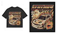 create graphic t shirt design for streetwear clothing merch
