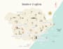 design a custom vector map illustration, unique to you