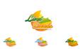 design food or juice business logo