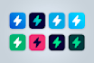 design modern minimalist mobile app icon design