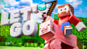 make cinematic minecraft thumbnail, art