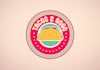 design an original retro badge logo