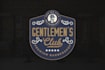 design an original retro badge logo
