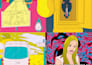 illustrate an epic psychedelic album cover artwork for you