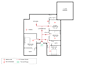 redraw floor plan for real estate agent,