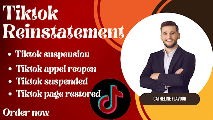 TikTok account reinstatement confirmation message