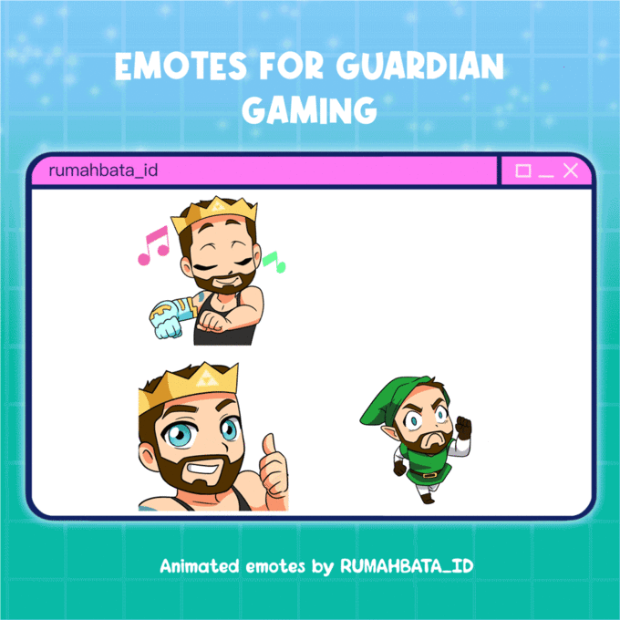 Create Chibi Animated Emotes Gif Bit Cheer For Twitch By Rumahbata Id Fiverr