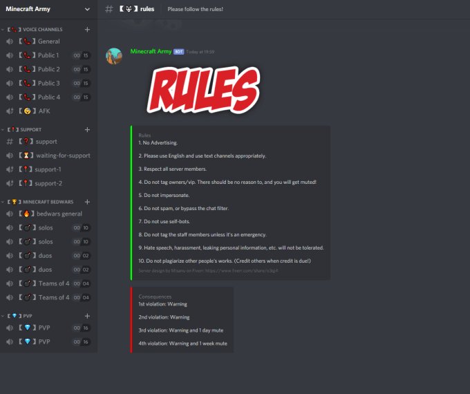 Setup Your New Or Existing Discord Server By Misanu - biggest roblox discord server