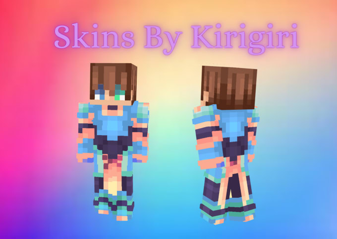 herobrine girl Minecraft Skin