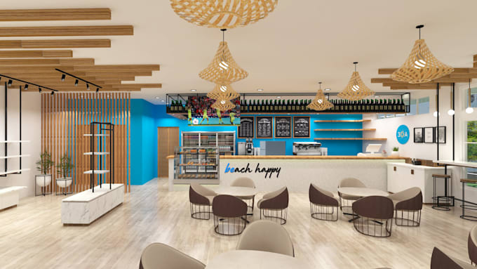 Design Restaurant Cafe Bar Lounge And Hotel By Zahidnaveed290 Fiverr