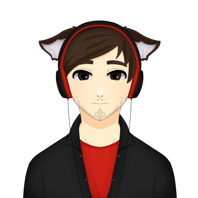 Draw anime headshot portrait profile picture,icon,avatar by Dxvqssssss