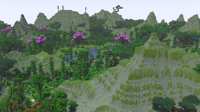 Minecraft Vulkaninsel