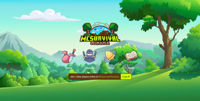 Create Awesome Website For Minecraft Server By Michal247 Fiverr