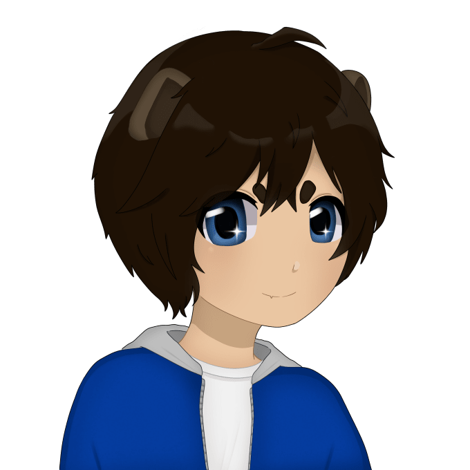 Draw anime headshot portrait profile picture,icon,avatar by Dxvqssssss