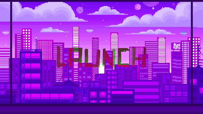 Create Vaporwave Pixel Art Illustrations By Invaderroxas Fiverr